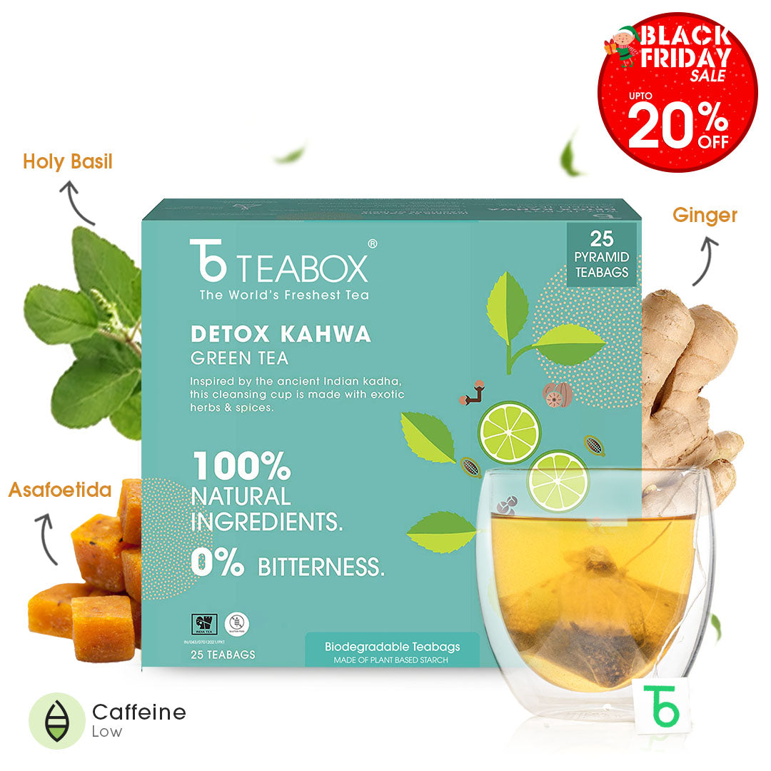 Detox Kahwa Green (Teabags)