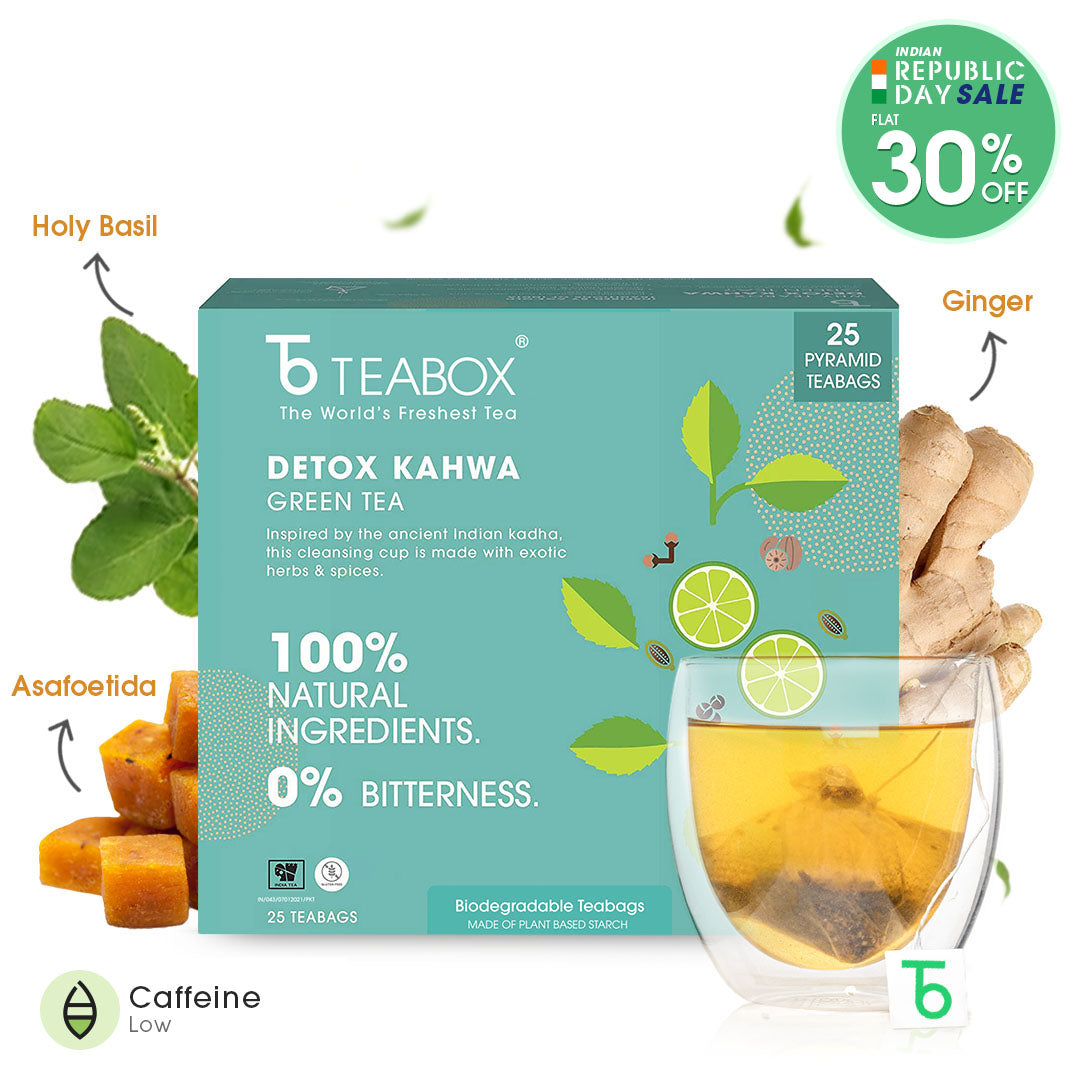 Detox Kahwa Green (Teabags)