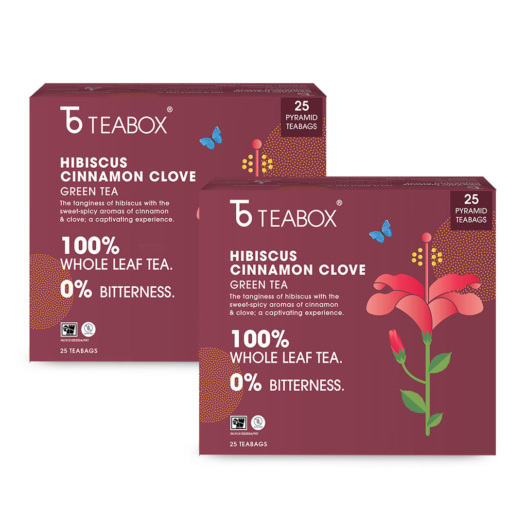 Hibiscus Cinnamon Clove Green (Teabags)