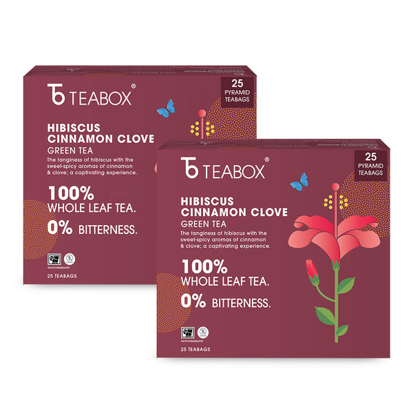 Hibiscus Cinnamon Clove Green (Teabags)