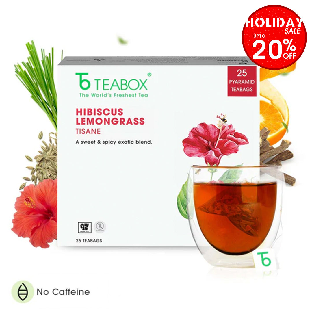 Hibiscus Lemongrass Tisane (Teabags)