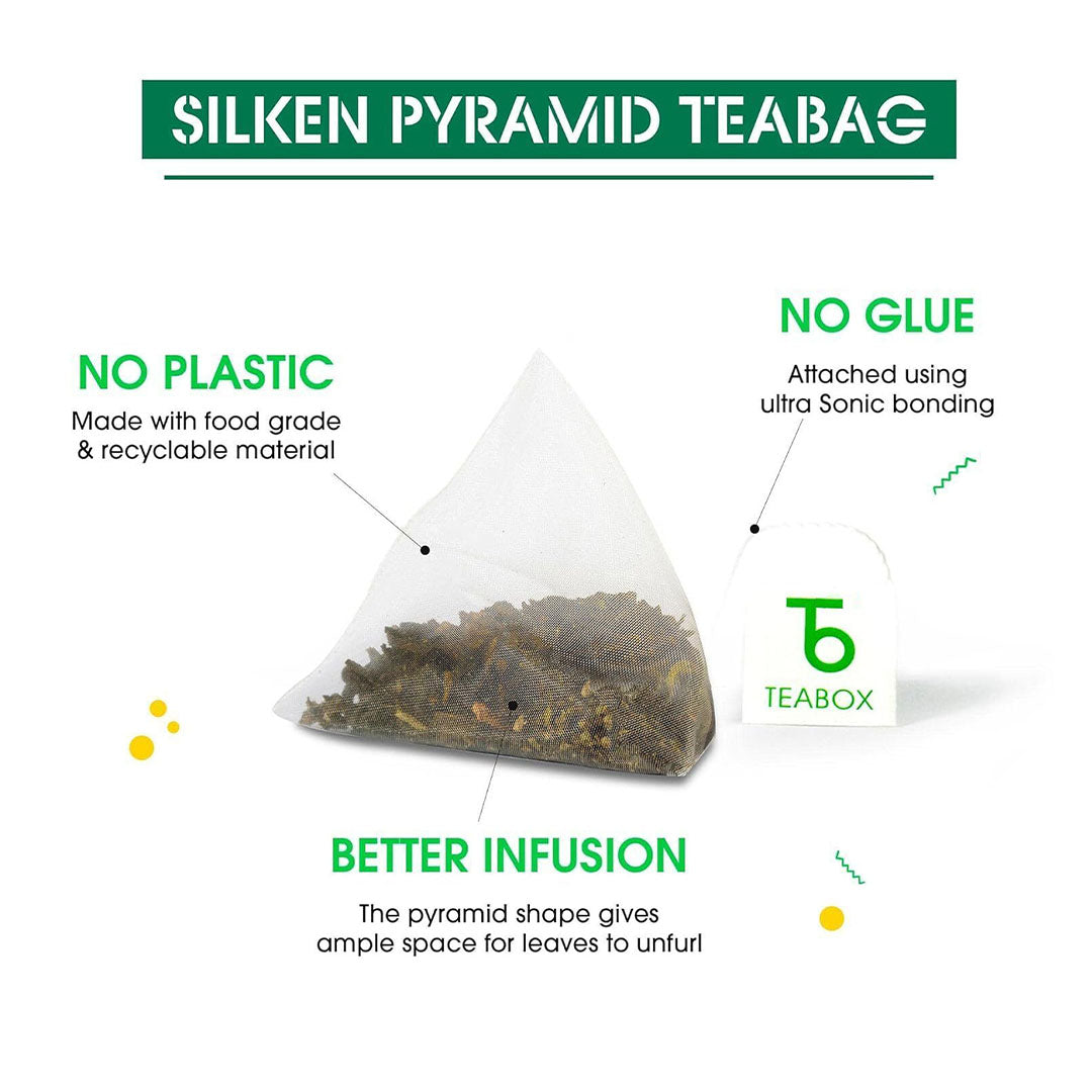 Teabox Green Tea Sampler Pack (100 Teabags)