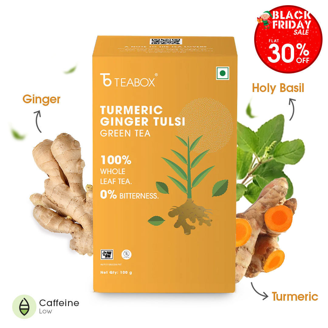 Turmeric Ginger Tulsi Green