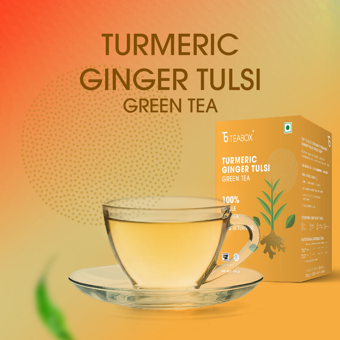 Turmeric Ginger Tulsi Green