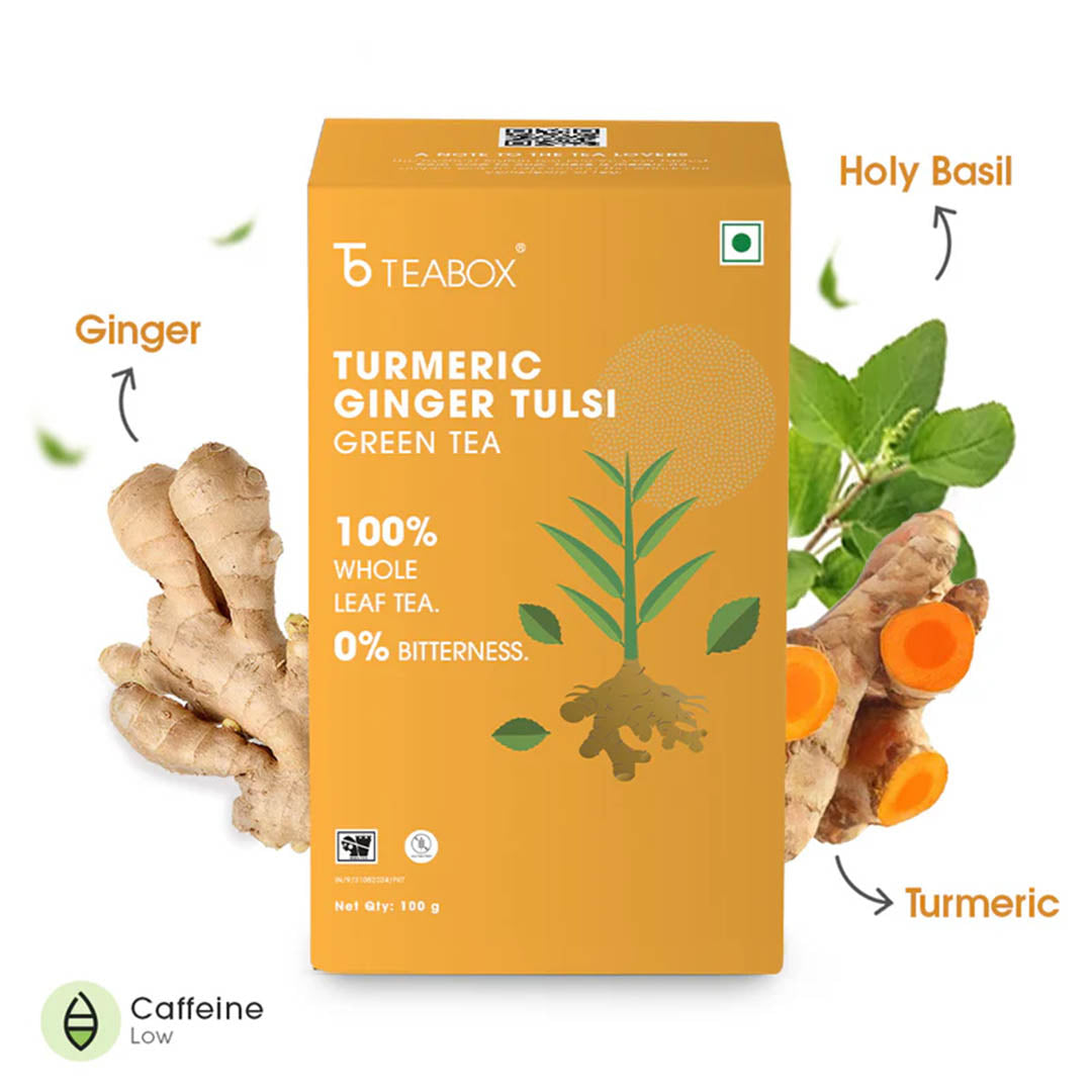 Turmeric Ginger Tulsi Green